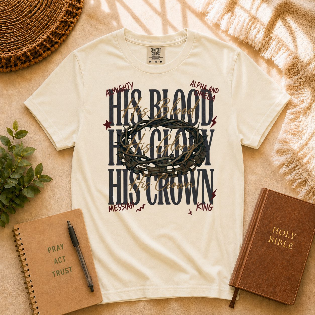 His Glory – (Light tee colors)